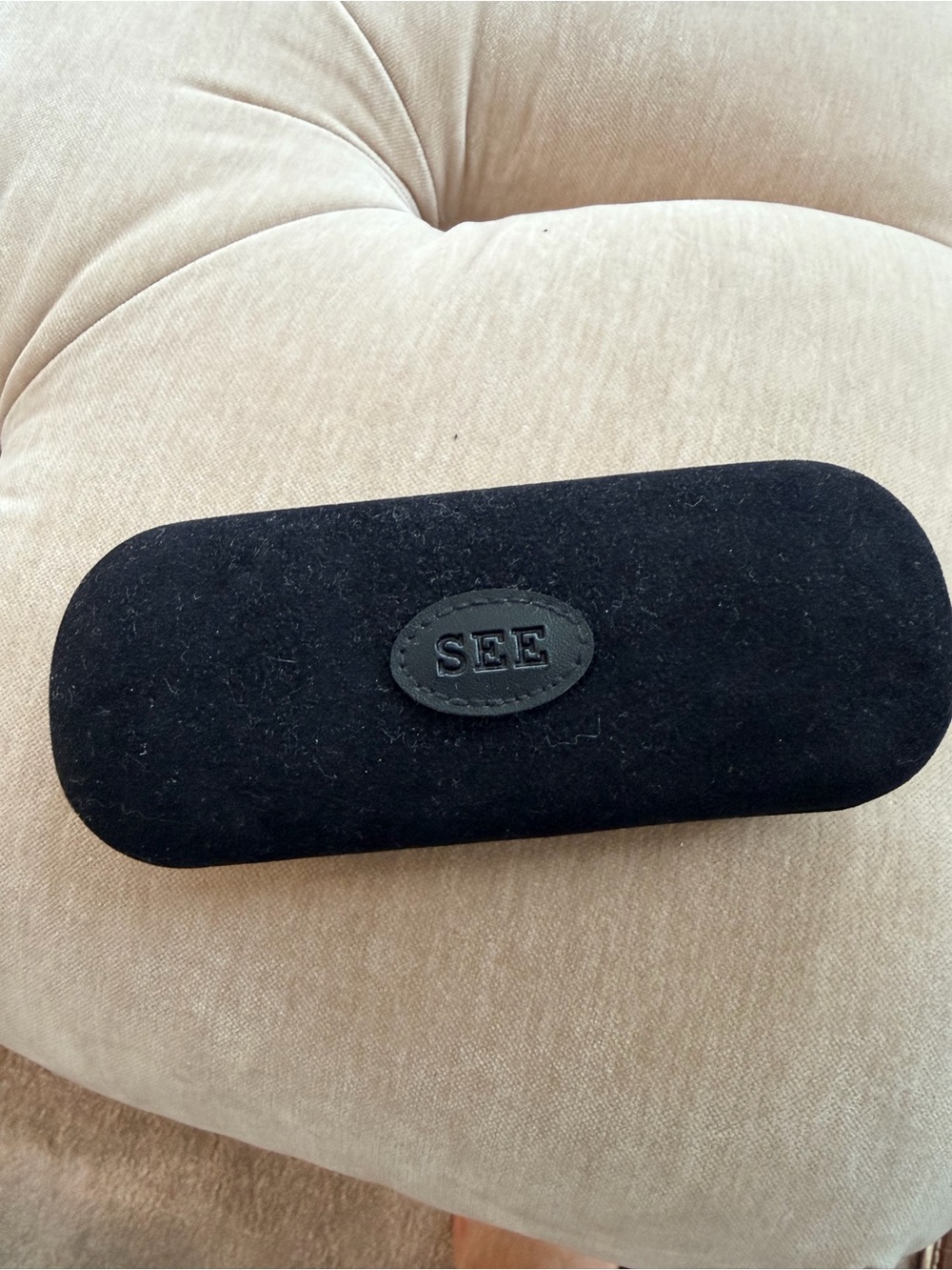 See brand Black Protective Eyewear Case - hard Shell